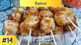 Carioca Recipe  Glutinous Rice Balls  14 CR [upl. by Alekim]