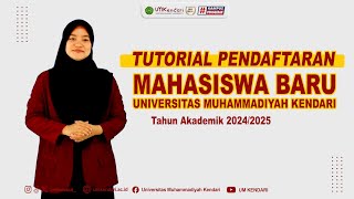 TUTORIAL PENDAFTARAN MAHASISWA BARU UM KENDARI [upl. by Peedsaj688]