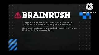 Cartoon network brainrush disclaimer 2010 RECREATION [upl. by Nnaael815]