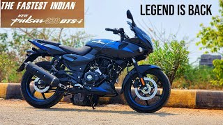 2023 Bajaj Pulsar 220F First Ride Review  Legend is Back [upl. by Carolann]