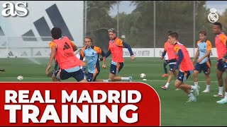 REAL MADRID gears up for DERBY with INTENSE session [upl. by Imuyam839]