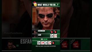 What would you do KK poker [upl. by Lertsek]