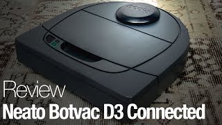 Neato Botvac D3 Connected Robot Vacuum Review [upl. by Forkey]