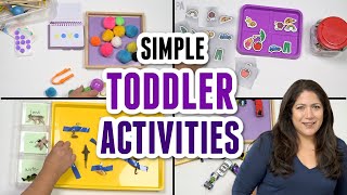 30 ToddlerPreschool Activities How to Keep 14 Year Olds Entertained At Home [upl. by Carn]