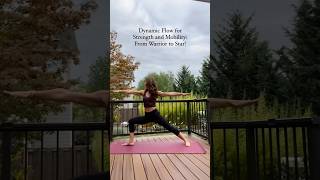 Strength amp Mobility Yoga Warrior 2 to Skandasana Flow  Hip Opening Challenge [upl. by Kciredohr]