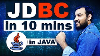 JDBC Java Database Connectivity in Java in 10 mins [upl. by Vastha269]