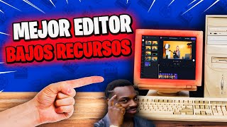 🚀 el MEJOR EDITOR de VIDEOS para PC DE BAJOS RECURSOS 2024 🔥 [upl. by Adnilra196]