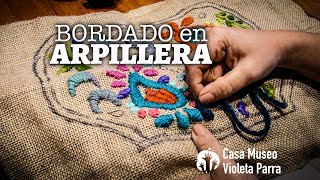 Taller de Bordado en Arpillera [upl. by Semyaj132]