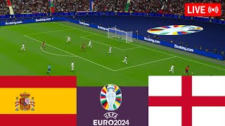 Spain vs England LIVE Final Euro Cup 2024 Germany Full Match  Simulation Video Games [upl. by Rigdon]