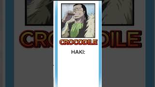 LA VIVRE CARD DE CROCODILE onepiece anime [upl. by Lewin]