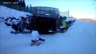 POV Zauberberg Semmering Sledge Ride Full Version [upl. by Marr]