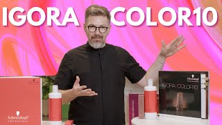 How to Use IGORA COLOR10 💃 The Breakdown w Ian  Schwarzkopf Professional [upl. by Hayila51]