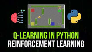 QLearning Tutorial in Python  Reinforcement Learning [upl. by Rheinlander666]