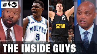 Inside the NBA Reacts To Timberwolves Stunning Game 7 Win To Eliminate The Nuggets  NBA on TNT [upl. by Haisej]