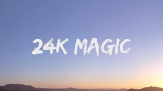 Bruno Mars  24K Magic Lyrics [upl. by Alrzc]