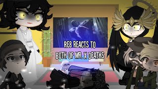 Resident Evil 8 reacts to Both of Mr X Tyrant Deaths  Part 1  Gacha Club  My AU [upl. by Niki]