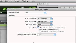 Pro Tools Tips amp Tutorials Disk Buffers [upl. by Chere397]