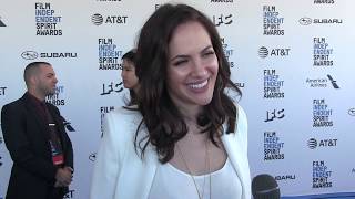 Interview with Katie Siegel at the 2019 Spirit Awards [upl. by Jillana876]