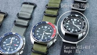 Another way to look at Seiko Turtle 6309 amp New Turtle SRP777 [upl. by Refanej53]