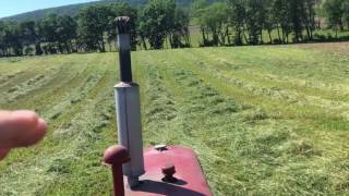 Tedding Hay Farmall Super C amp Pequea 710 [upl. by Buseck]