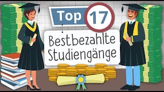 TOP 17 Studiengänge mit höchstem Einstiegsgehalt  Finanzfluss [upl. by Inkster]