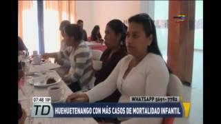 Altas cifras de mortalidad infantil en Guatemala [upl. by Hardigg]