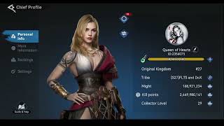 Viking Rise  Queen of Hearts  KVK 3 Level 6 Pass [upl. by Garry]