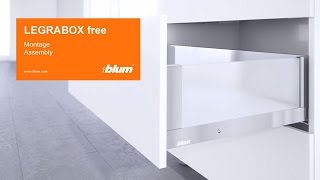 Blum  gaveta LEGRABOX free  montagem e ajuste [upl. by Maunsell603]