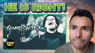 SONATA ARCTICA  Life REACTION First Time Hearing It [upl. by Nnylodnewg]