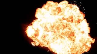 FullHD FX  Explosion 10 footage Black Screen [upl. by Penelope70]