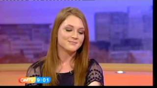 Olivia Hallinan talks about Lark Rise to Candleford GMTV 220110  InterviewsOfInterest [upl. by Noside155]