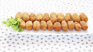 RECEITA DE CROQUETES ESPANHOL [upl. by Aronaele26]