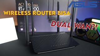 Dual WAN Wireless Router  Asus AC1200 Bisa Load Balancing dan Failover [upl. by Vassaux]