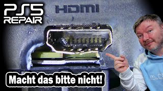 PS5 Repair  Reparatur mit Schraubendreher fehlgeschlagen retten wir es PCB Solder Berlin [upl. by Ahsirat381]