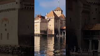 Chillons Castle In Montreux Switzerland Best Preserved Medieval Castles In Europe [upl. by Aititil]