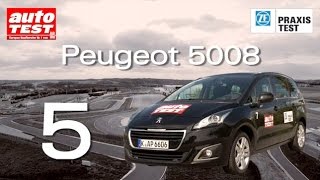 Der ZF Praxistest 2014  Platz 5 Peugeot 5008 [upl. by Remmer207]