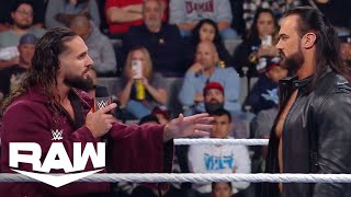 Seth Rollins Wants the Future Drew McIntyre Wants A Title  WWE Raw Highlights 22624  WWE on USA [upl. by Anne]