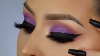 Purple eyeshadow tutorial l Winged eyeliner l February BOXYCHARM [upl. by Siouxie]