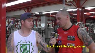 Krzysztof Glowacki Interview amp Training Highlights B4 81415 Fight [upl. by Warrin]