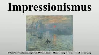 Impressionismus [upl. by Carlstrom]