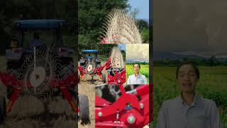 TIPOS DE RASTRILLOS AGRÍCOLAS🤓🧹🌾 maquinariaagricola tractor rancho agricultura fyp tractores [upl. by Yesnel]