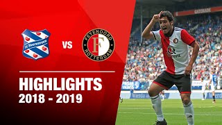 Highlights  sc Heerenveen  Feyenoord  Eredivisie 20182019 [upl. by Rheba]