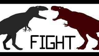 DDAtyrannosaurus vs giganotosaurus [upl. by Rufena]