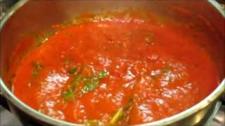 How to make traditional marinara sauce [upl. by Airlia273]