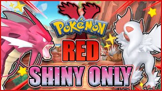 Can only RED SHINY Pokemon beat a Y Hardcore Nuzlocke [upl. by Mallon]