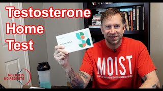 Taking the Everlywell TESTOSTERONE TEST Kit at HOME and Testosterone Level Report [upl. by Ihcekn956]