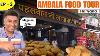 EP  2 Ambala Food Tour Haryana  Ambala places to eat  Science Equipments Ambala Cloth Market [upl. by Yrtneg]