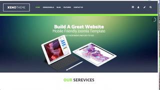 Joomla Template Quick Start [upl. by Mathe849]