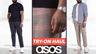 ASOS Pants Try On Haul 2019  SPRING PATTERNS  Trousers Outfit Inspiration [upl. by Udella]