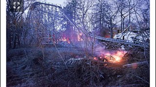 Conneaut Lake Park Blue Streak Fire Rip Conneaut Lake Park 18922022 [upl. by Glen]